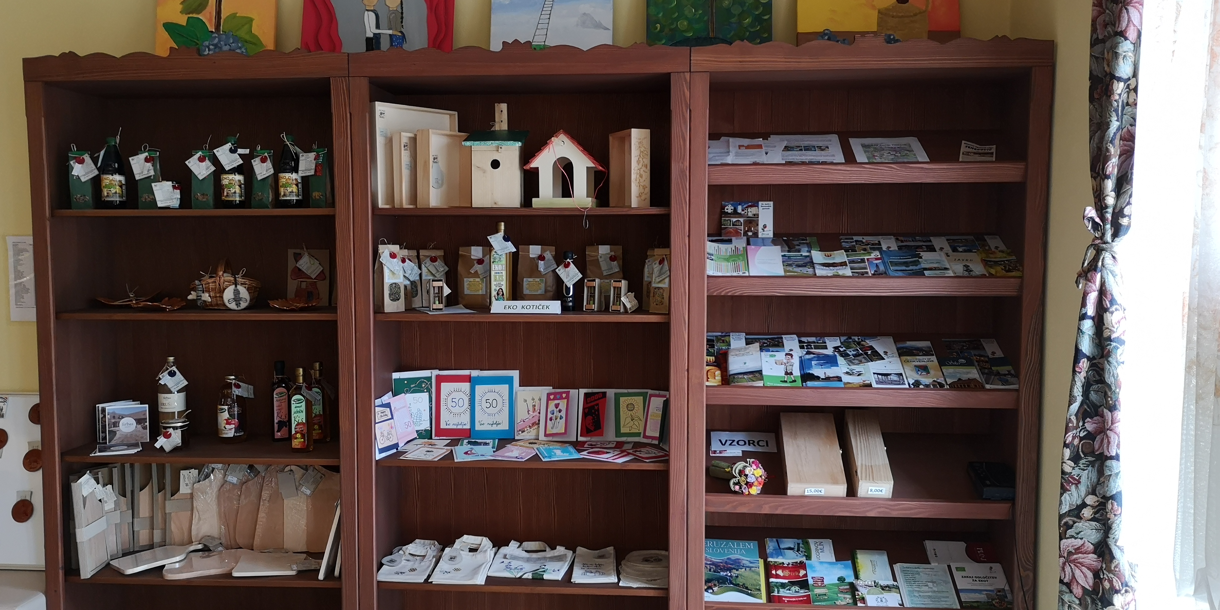 Bogata ponudba lokalnih izdelkov